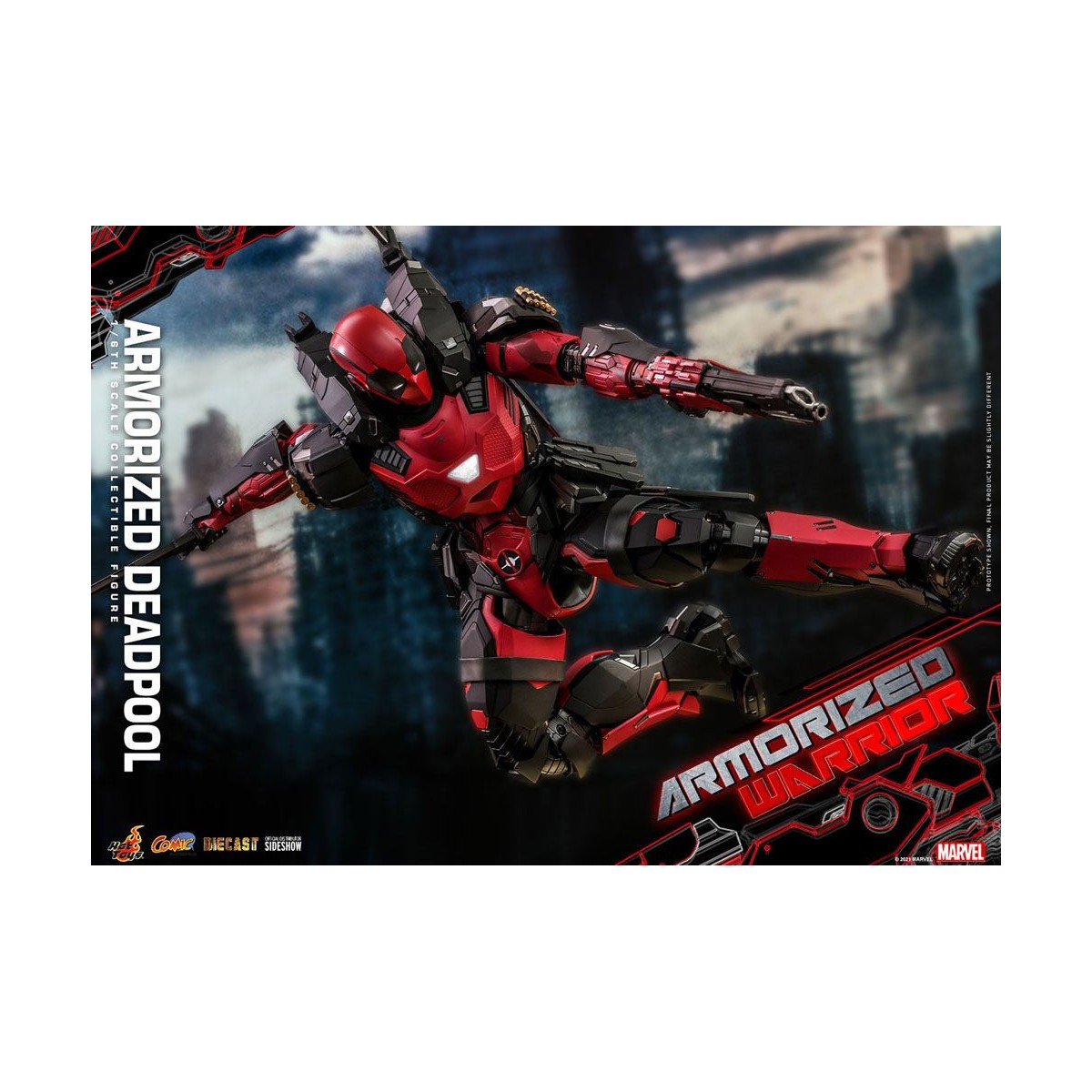 Hot Toys Marvel Armorized Warrior - Armorized Deadpool 1/6 