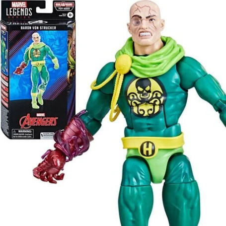 Marvel Legends - PUFF ADDER WAVE - The Avengers Classic Comic - Serie von 7 Figuren