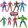 Marvel Legends - PUFF ADDER WAVE - The Avengers Classic Comic - Serie von 7 Figuren