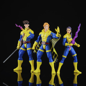 Marvel Legends Series - BANSHEE, GAMBIT & PSYLOCKE Jim Lee Uniform - The Uncanny X-Men 3 Pack