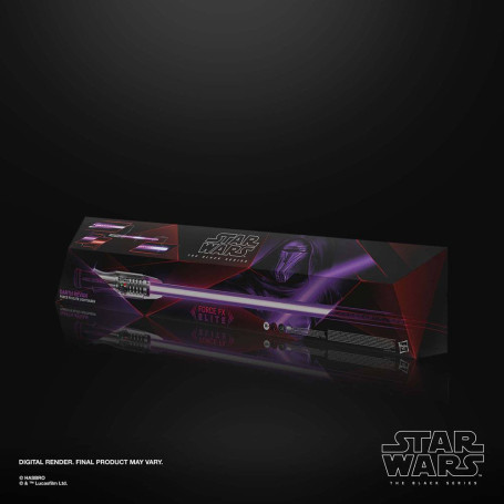 Hasbro - Darth Revan Force Fx Lightsaber Laserschwert - Black Serie Replica Elite