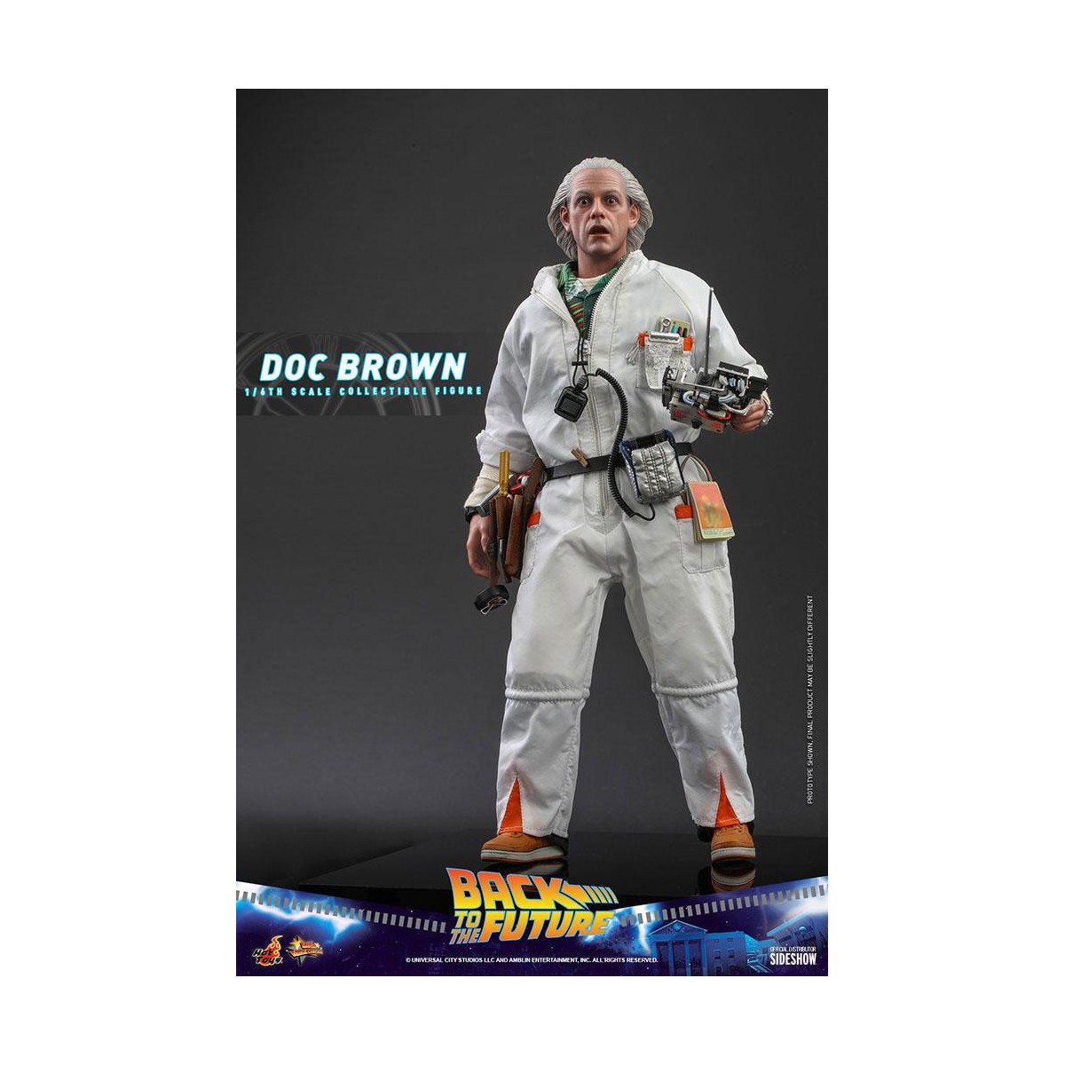 Hot Toys Zurück in die Zukunft Doc Brown Actionfigur 1/6