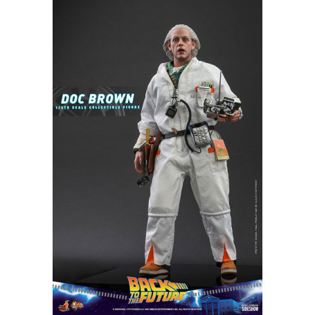 Hot Toys Zurück in die Zukunft Doc Brown Actionfigur 1/6