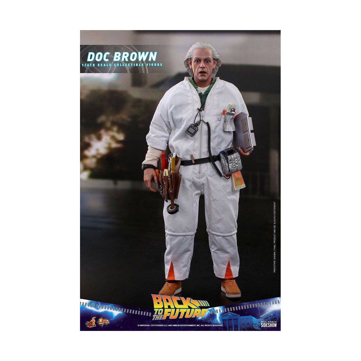 Hot Toys Zurück in die Zukunft Doc Brown Actionfigur 1/6