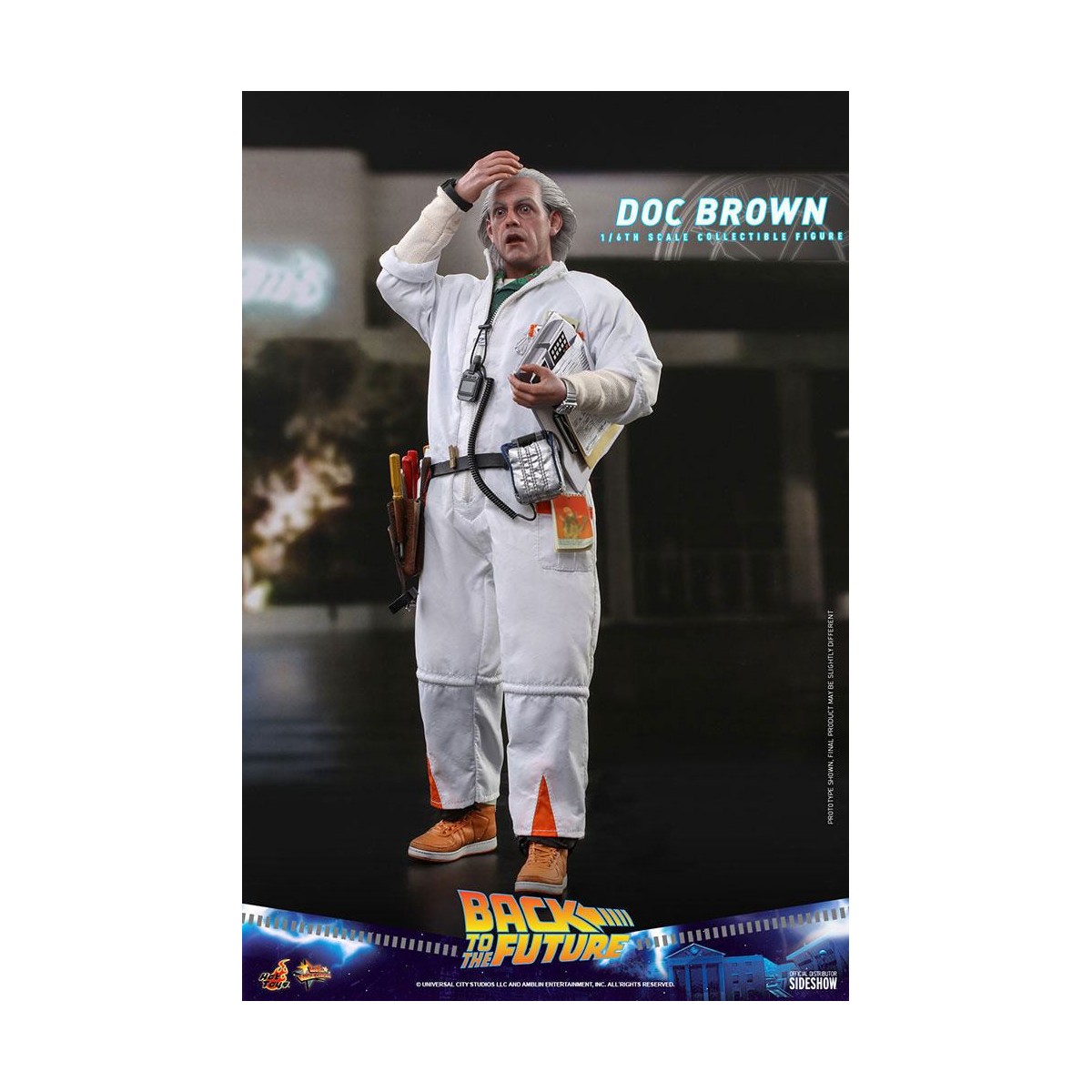 Hot Toys Zurück in die Zukunft Doc Brown Actionfigur 1/6