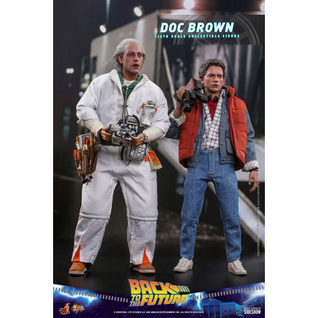 Hot Toys Zurück in die Zukunft Doc Brown Actionfigur 1/6