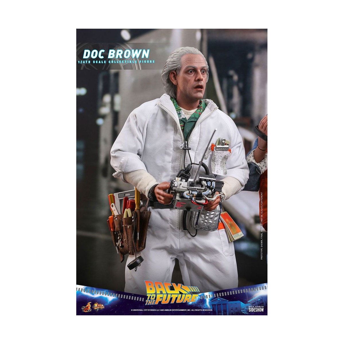 Hot Toys Zurück in die Zukunft Doc Brown Actionfigur 1/6