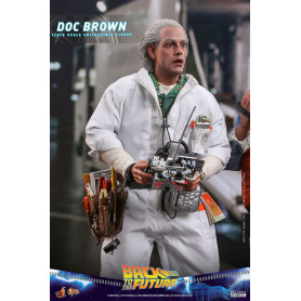 Hot Toys Zurück in die Zukunft Doc Brown Actionfigur 1/6