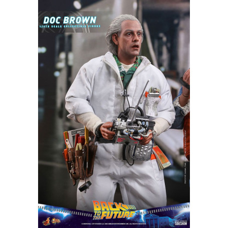 Hot Toys Zurück in die Zukunft Doc Brown Actionfigur 1/6