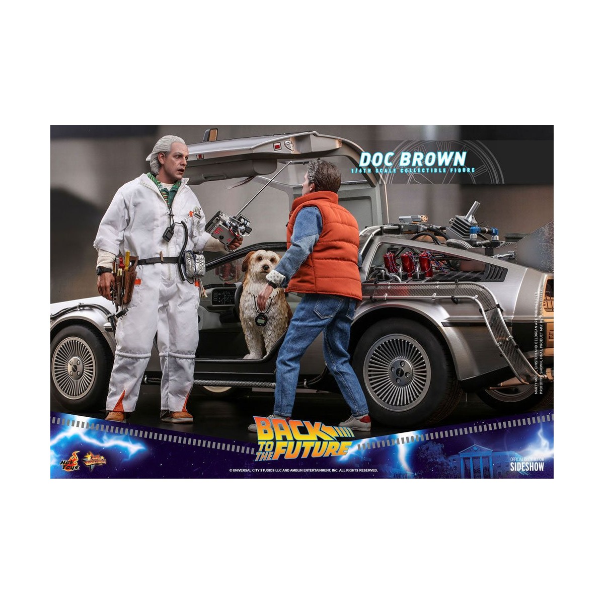 Hot Toys Zurück in die Zukunft Doc Brown Actionfigur 1/6