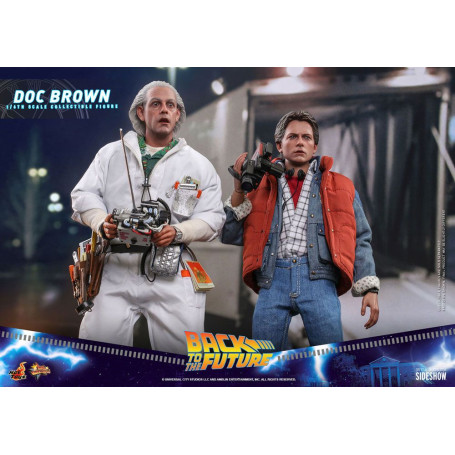 Hot Toys Zurück in die Zukunft Doc Brown Actionfigur 1/6