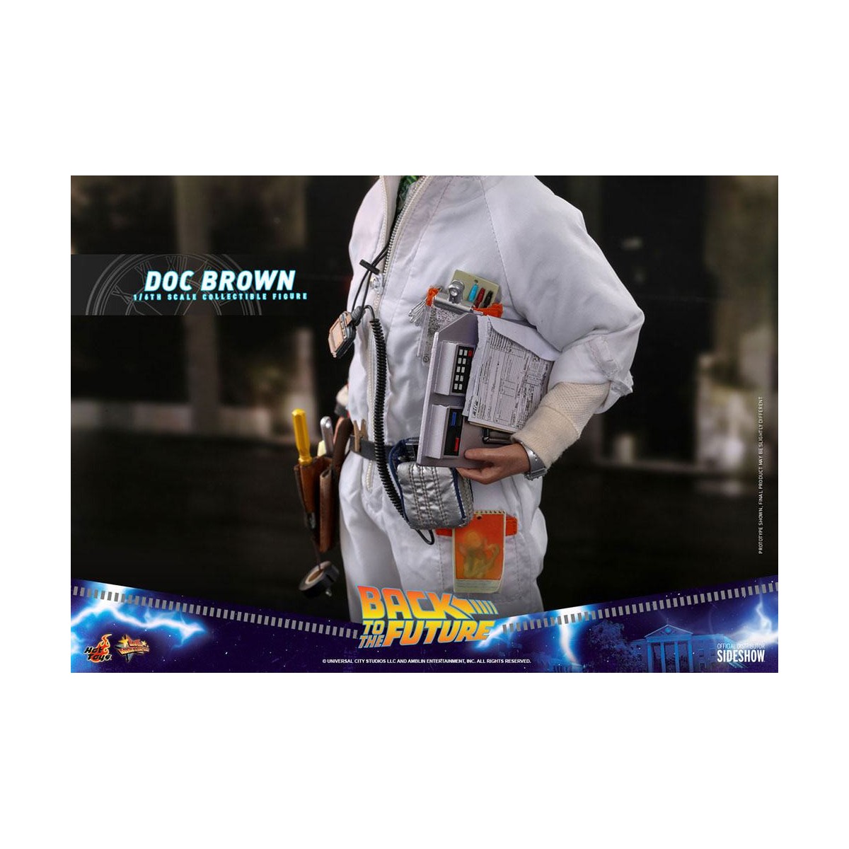 Hot Toys Zurück in die Zukunft Doc Brown Actionfigur 1/6