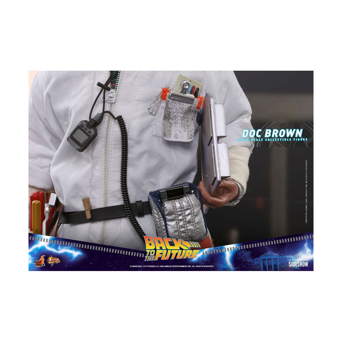 Hot Toys Zurück in die Zukunft Doc Brown Actionfigur 1/6