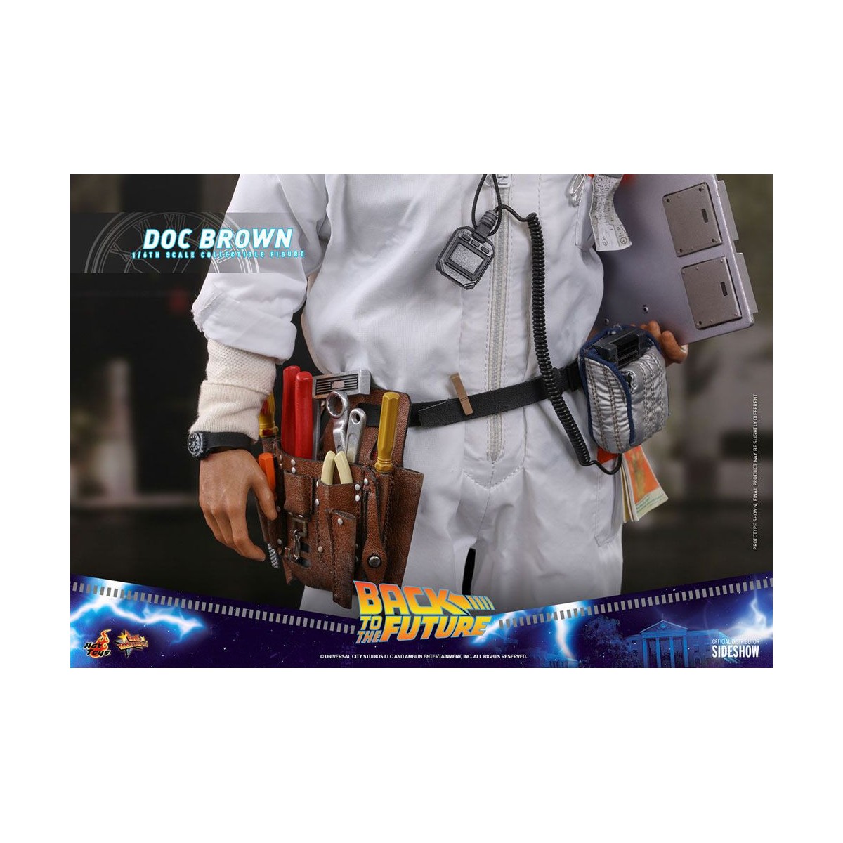 Hot Toys Zurück in die Zukunft Doc Brown Actionfigur 1/6