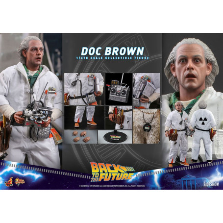 Hot Toys Zurück in die Zukunft Doc Brown Actionfigur 1/6
