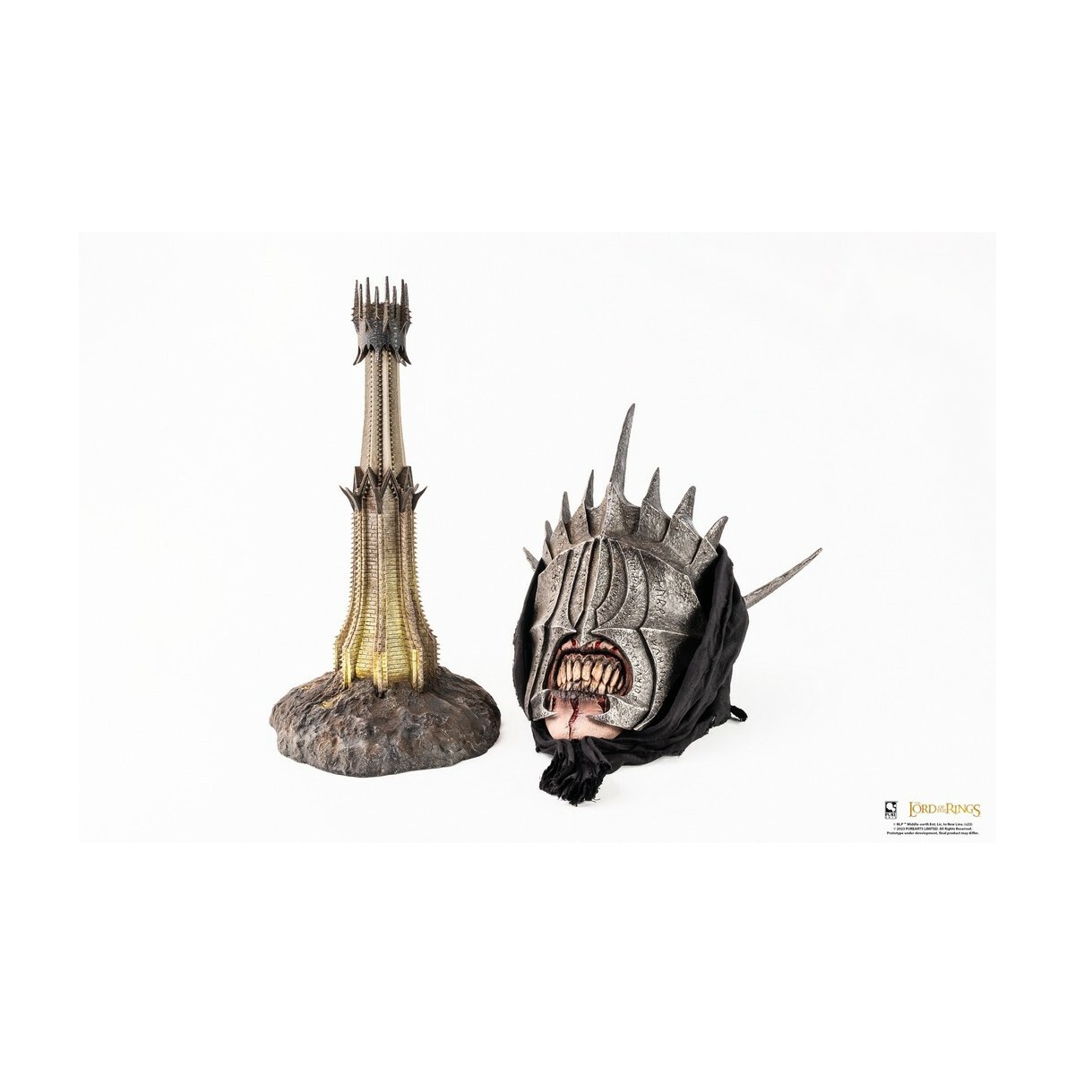 Pure Arts LOTR Mouth of Sauron 1:1 Scale Art Mask Statue - Lord of the Rings The Return of the King