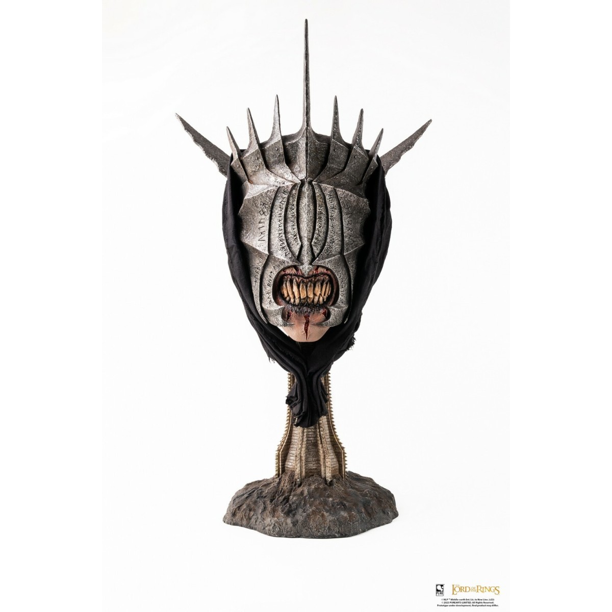 Pure Arts LOTR Mouth of Sauron 1:1 Scale Art Mask Statue - Lord of the Rings The Return of the King