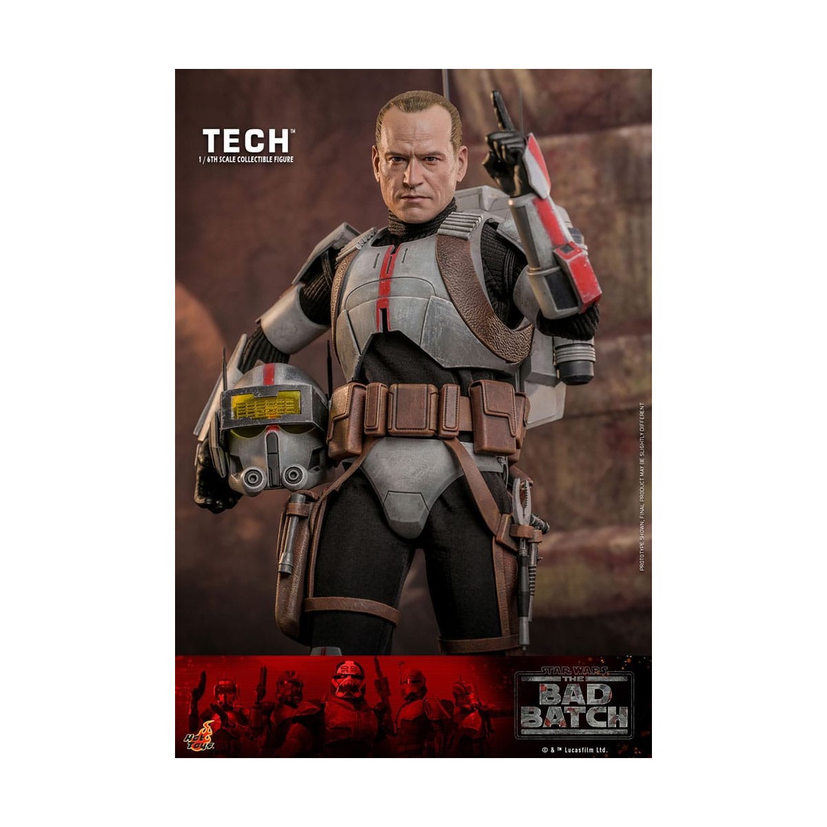 Hot Toys Star Wars -Tech - The Bad Batch 1/6