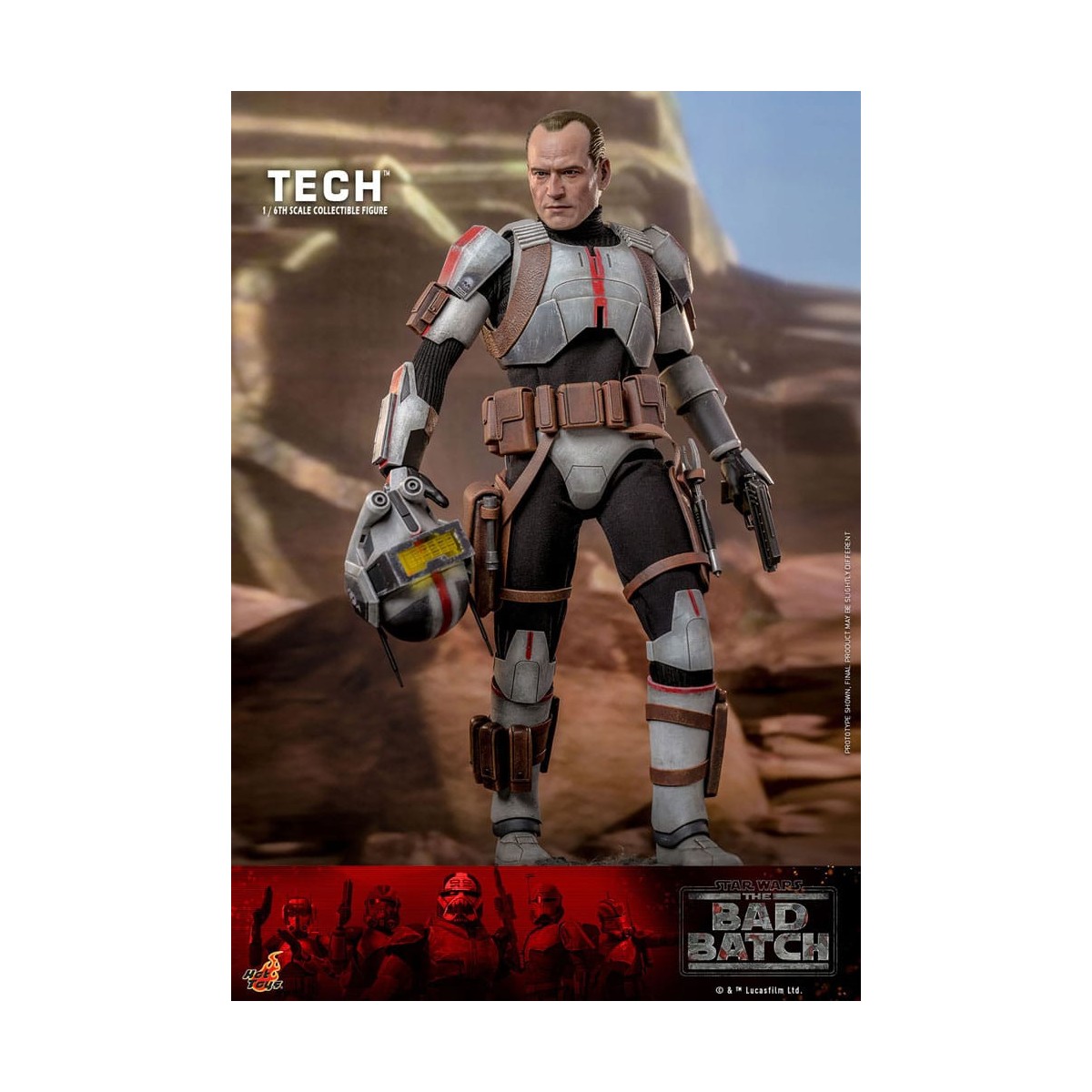 Hot Toys Star Wars -Tech - The Bad Batch 1/6