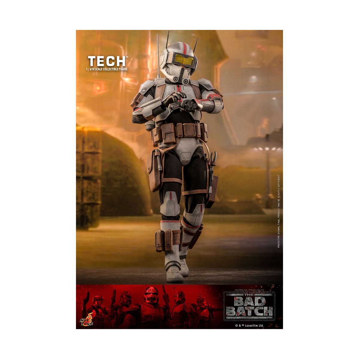 Hot Toys Star Wars -Tech - The Bad Batch 1/6