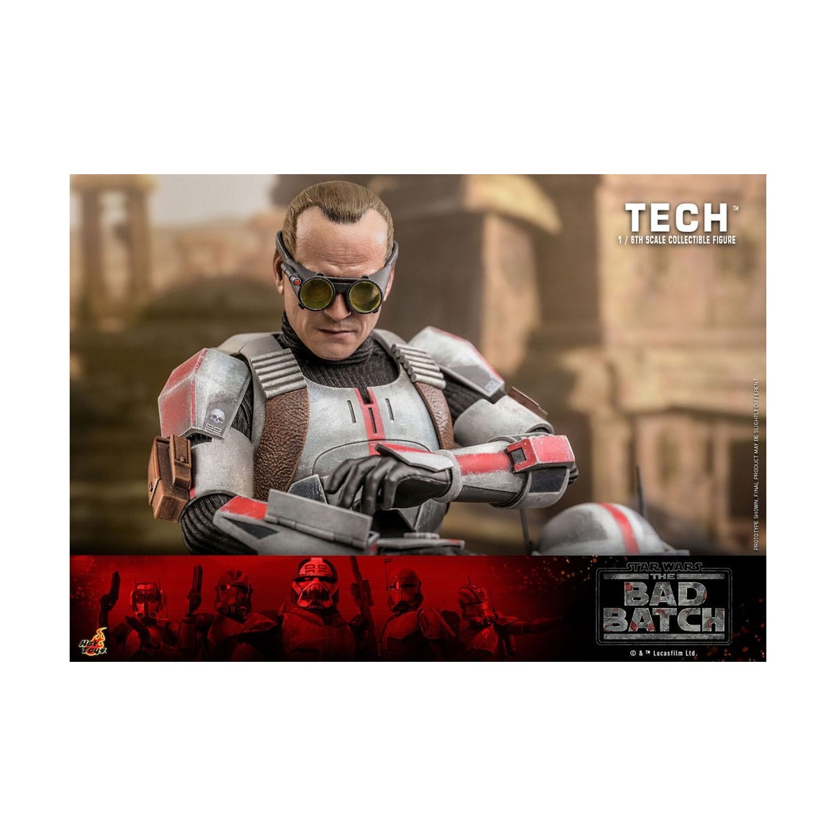 Hot Toys Star Wars -Tech - The Bad Batch 1/6
