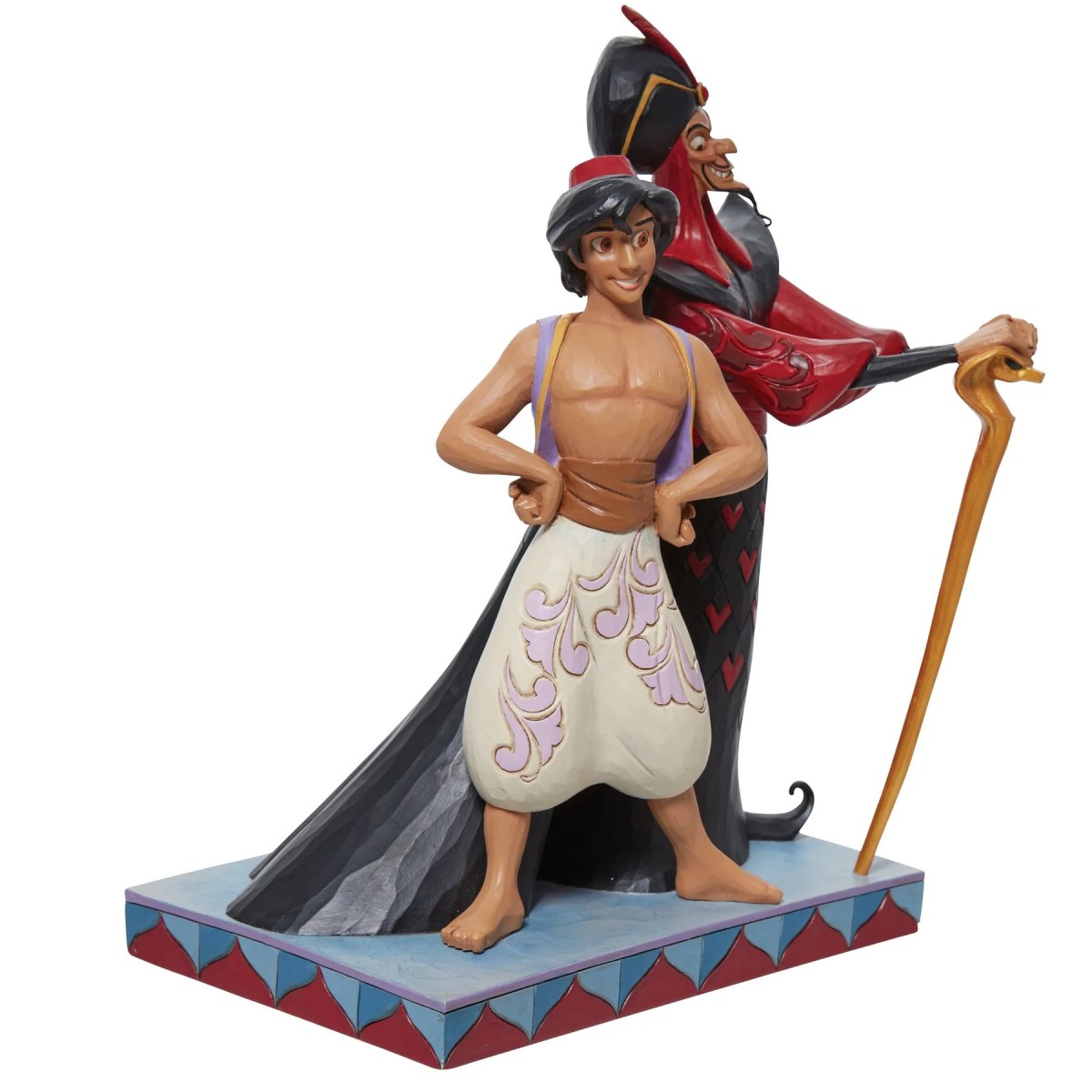 Enesco Disney Traditions - Aladdin - Aladdin & Jafar - Hero vs Villain