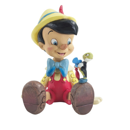 Enesco - Disney Traditions Pinocchio und Jiminy Cricket
