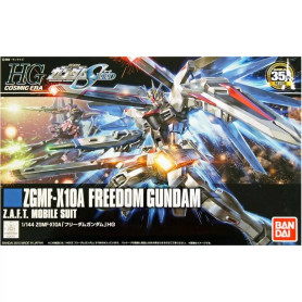 Bandai - Gunpla - Gundam 1/144 HG - ZGMF-X10A FREEDOM GUNDAM - Gundam Seed