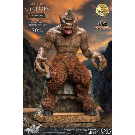 Star ace - Ray Harryhausens Horned Cyclops Deluxe Version - Sinbads siebte Reise statuette Soft Vinyl.
