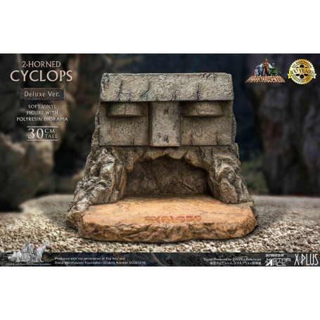 Star ace - Ray Harryhausens Horned Cyclops Deluxe Version - Sinbads siebte Reise statuette Soft Vinyl.