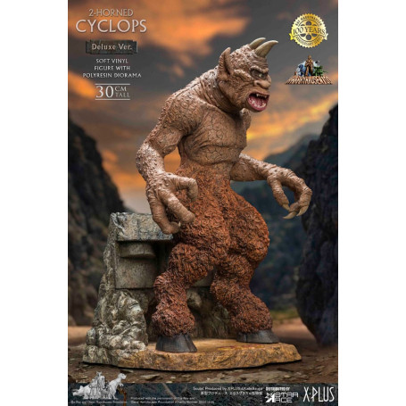 Star ace - Ray Harryhausens Horned Cyclops Deluxe Version - Sinbads siebte Reise statuette Soft Vinyl.