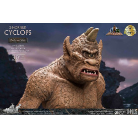 Star ace - Ray Harryhausens Horned Cyclops Deluxe Version - Sinbads siebte Reise statuette Soft Vinyl.