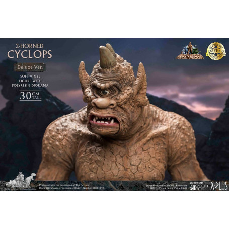Star ace - Ray Harryhausens Horned Cyclops Deluxe Version - Sinbads siebte Reise statuette Soft Vinyl.