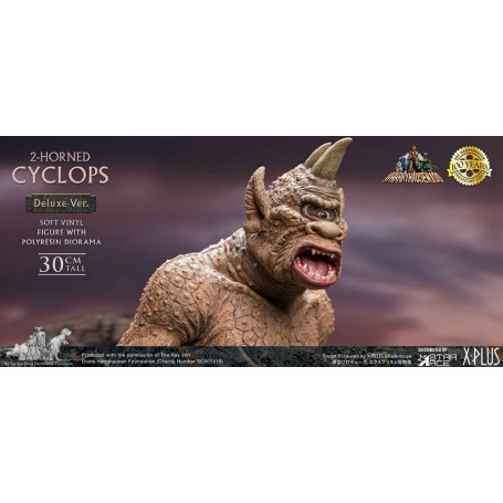 Star ace - Ray Harryhausens Horned Cyclops Deluxe Version - Sinbads siebte Reise statuette Soft Vinyl.