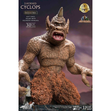 Star ace - Ray Harryhausens Horned Cyclops Deluxe Version - Sinbads siebte Reise statuette Soft Vinyl.
