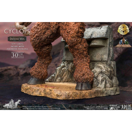 Star ace - Ray Harryhausens Horned Cyclops Deluxe Version - Sinbads siebte Reise statuette Soft Vinyl.