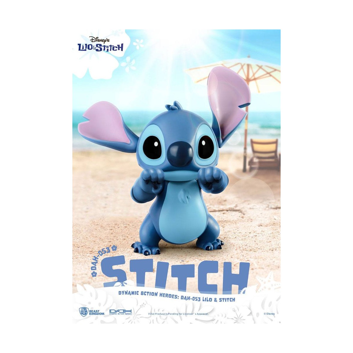 Beast Kingdom Disney Classic Figurine - Lilo & Stitch - Stitch - Dynamic Action Heroes 1/9