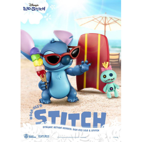 Beast Kingdom Disney Classic Figurine - Lilo & Stitch - Stitch - Dynamic Action Heroes 1/9