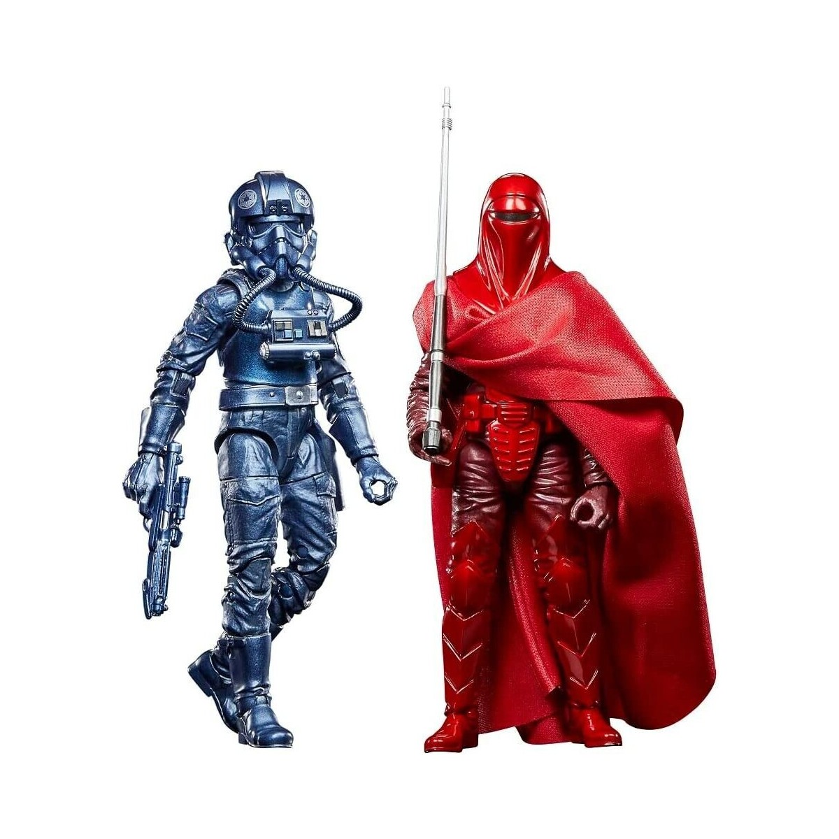 Star Wars The Black Series Carbonized - Pack 2 Figuren Emperor's Royal Guard & TIE Fighter Pilot - 40th ROTJ Anniversary