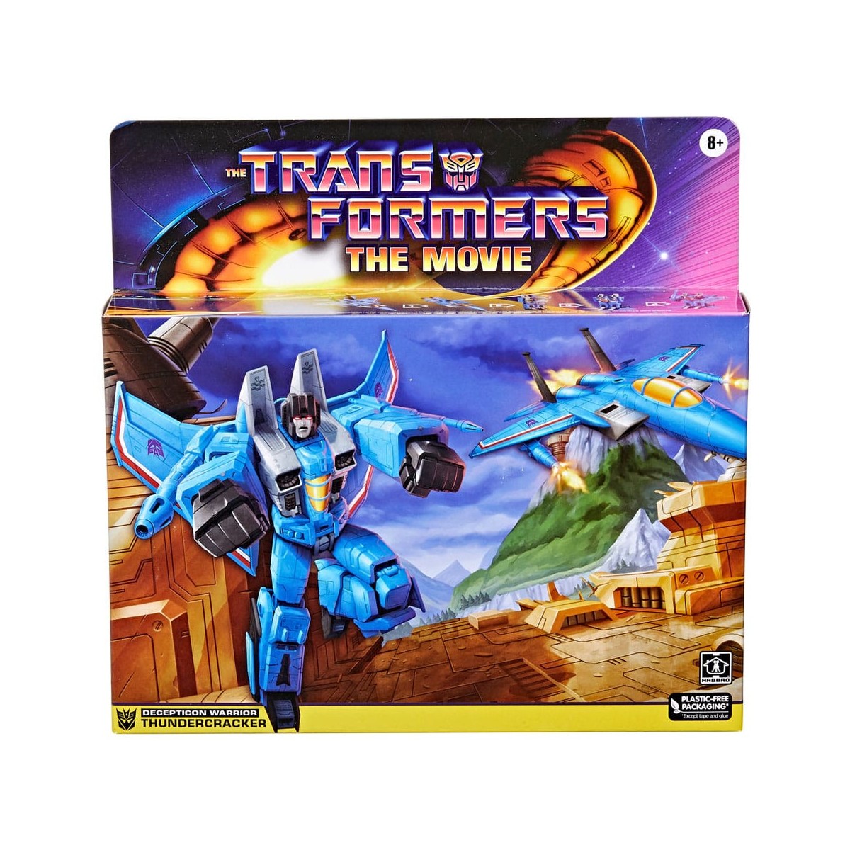 Hasbro - Transformers The Movie - Decepticon Thundercracker - Retro Transformers