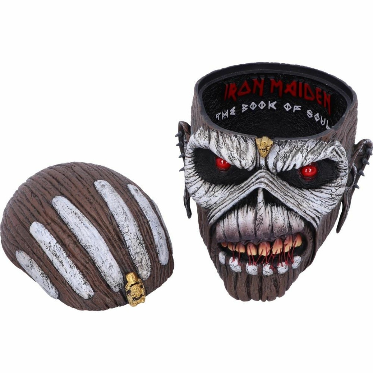 Nemesis Now - Iron Maiden Aufbewahrungsbox The Book of Souls - Eddie Head
