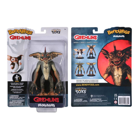 Noble Collection Bendyfigs - MOHAWK - Gremlins