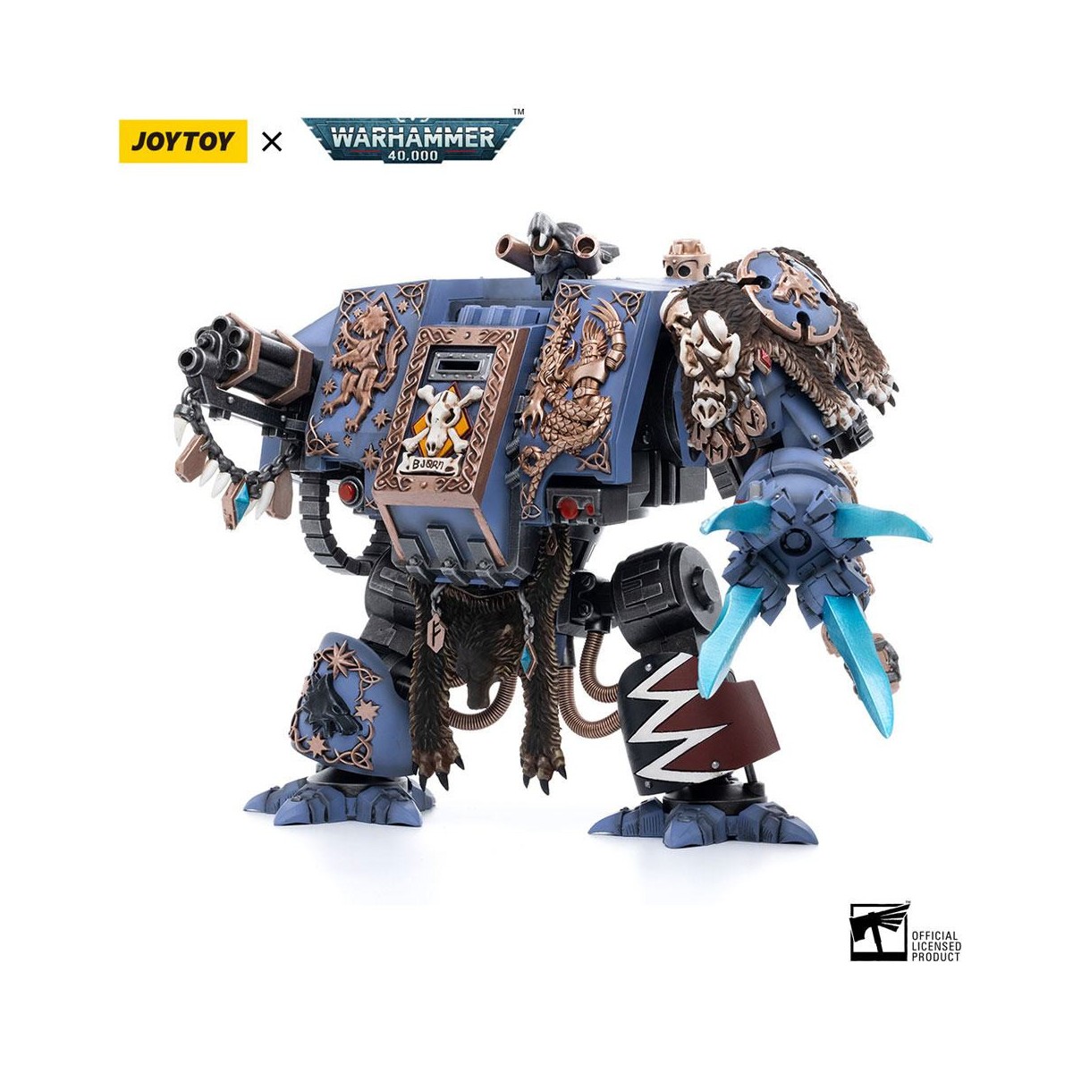 JoyToy - Space Marines - Space Wolves - Bjorn the Fell-Handed - Venerable Dreadnoughts 1/18 - Warhammer 40K