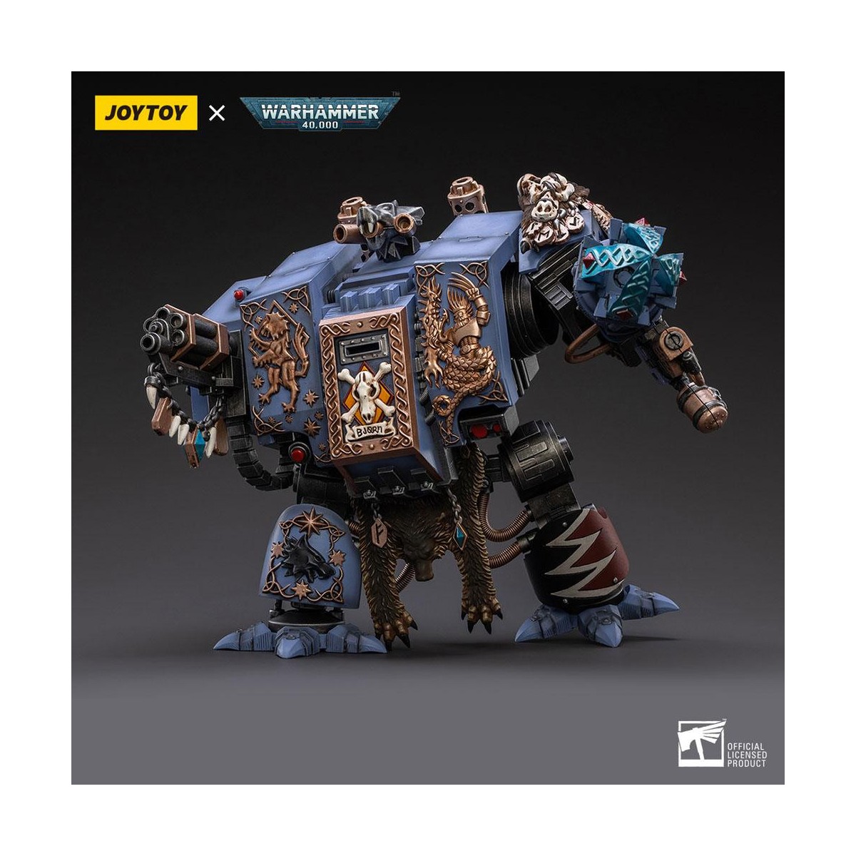 JoyToy - Space Marines - Space Wolves - Bjorn the Fell-Handed - Venerable Dreadnoughts 1/18 - Warhammer 40K