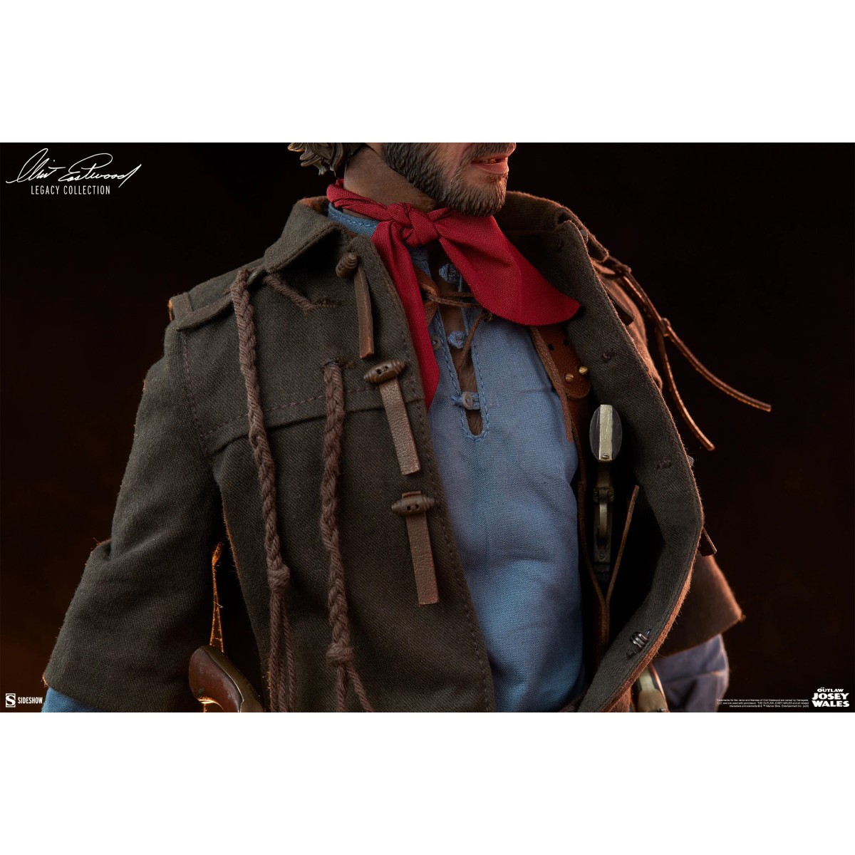 Sideshow - The Outlaw Josey Wales - Außerhalb des Gesetzes Actionfigur 1/6 - Clint Eastwood Legacy Collection