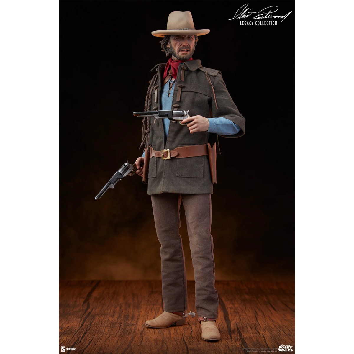 Sideshow - The Outlaw Josey Wales - Außerhalb des Gesetzes Actionfigur 1/6 - Clint Eastwood Legacy Collection