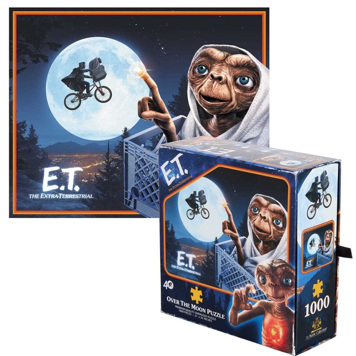 Noble Collection - Puzzle E.T. Der Außerirdische - Over the Moon 1000 Stk