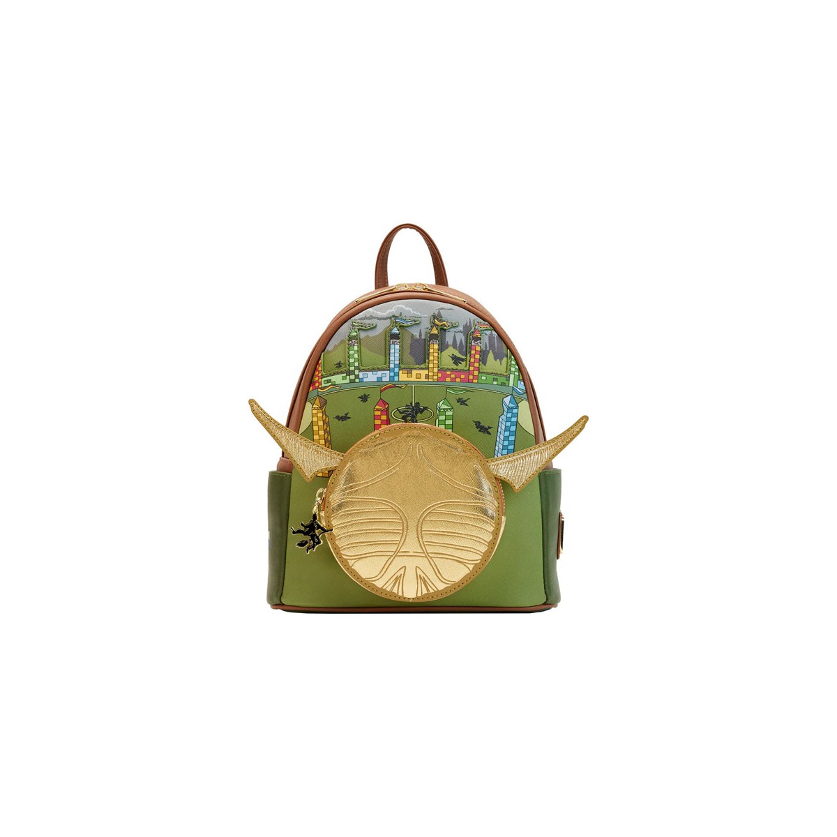 Harry Potter - Loungefly Mini Rucksack Golden Snitch