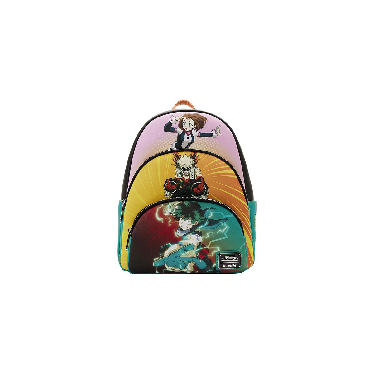 My Hero Academia - Loungefly Mini Rucksack Triple Pocket Scene