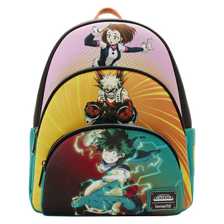 My Hero Academia - Loungefly Mini Rucksack Triple Pocket Scene